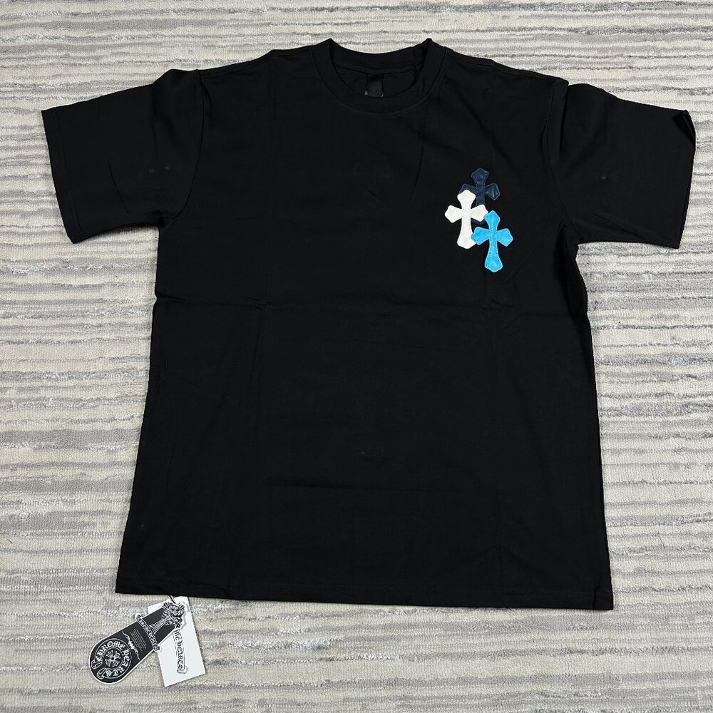 Chrome Hearts Multi Cross Blue White Colorway Mens Size Large